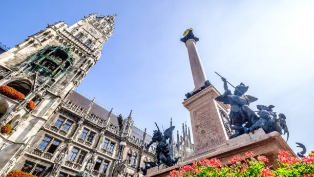 La Marienplatz, el corazón de la ciudad - H2 Hotel München Olympiapark