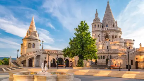 Cour intérieure du Bastion des pêcheurs - H2 Hotel Budapest