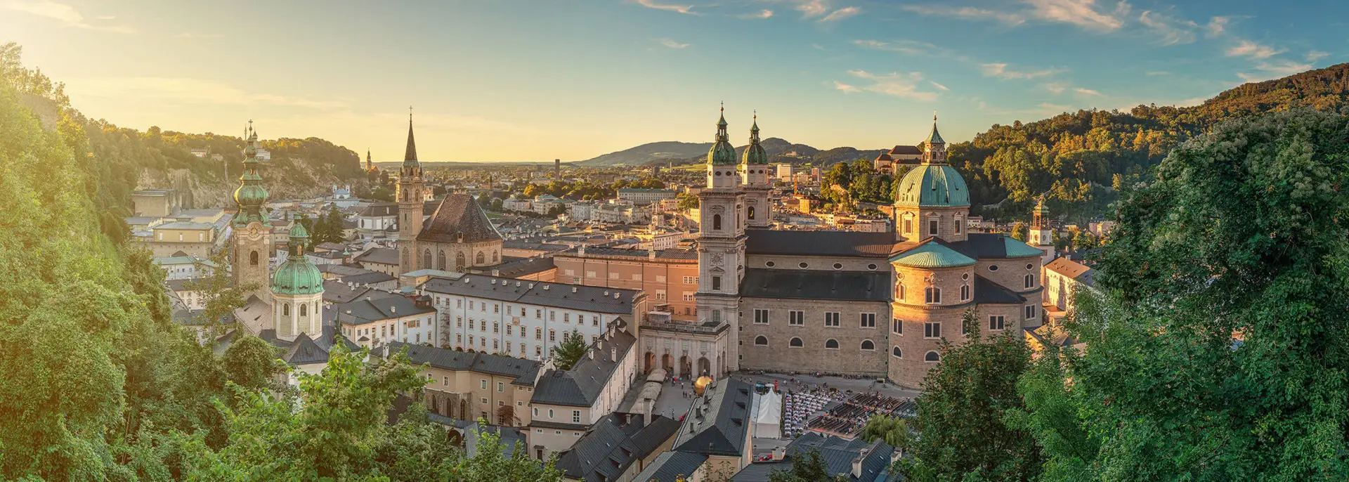 Panoramablick über Salzburg - H+ Hotel Salzburg - Offizielle Webseite