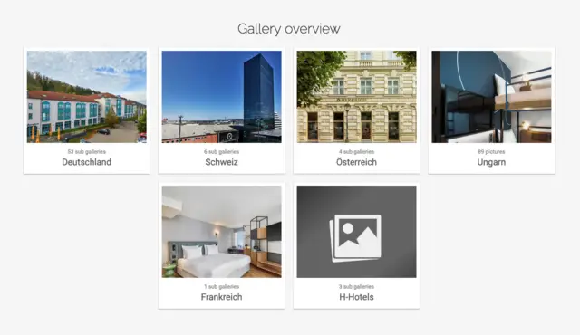 Image gallery overview - H-Hotels.com