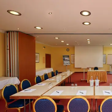 Modern meeting rooms at the H+ Hotel Goslar - Official website