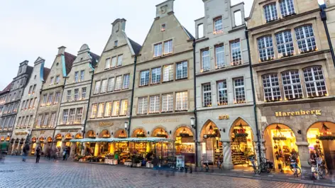 Prinzipalmarkt in Münster - H.ostel Münster - Offizielle Webseite