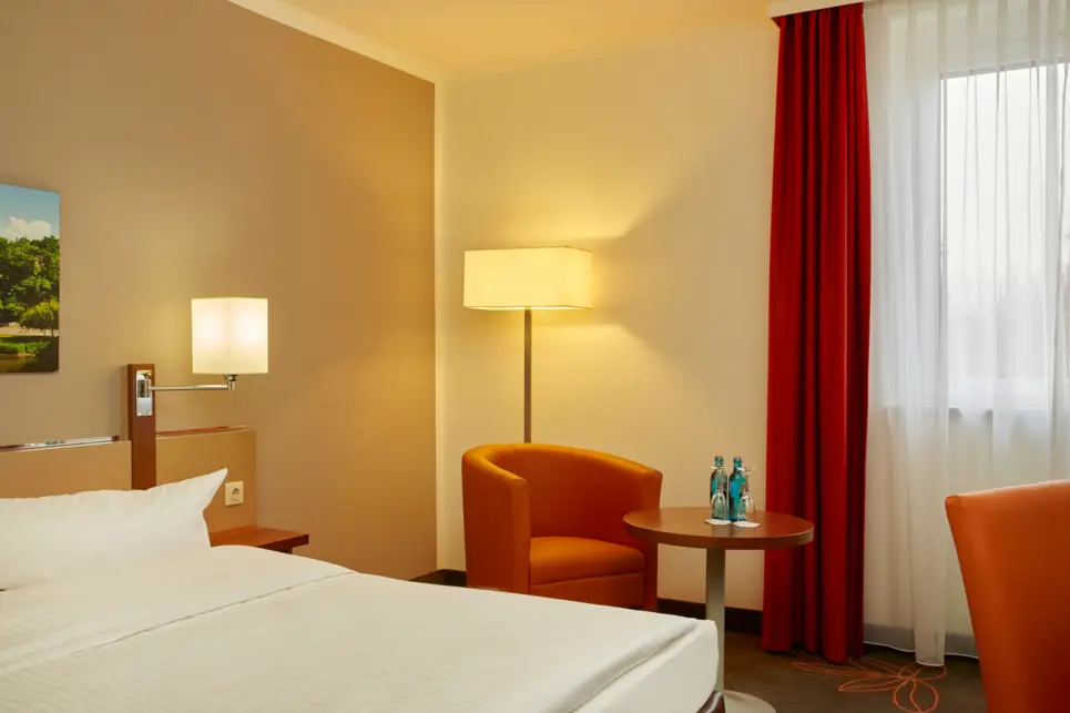 Comfort double room at the H+ Hotel Leipzig-Halle - Official website