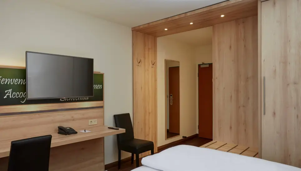 Inside the comfort room at the H+ Hotel Stuttgart Herrenberg - Official website