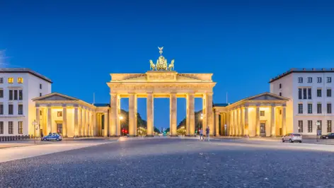 Die Prachtstraße am Brandenburger Tor