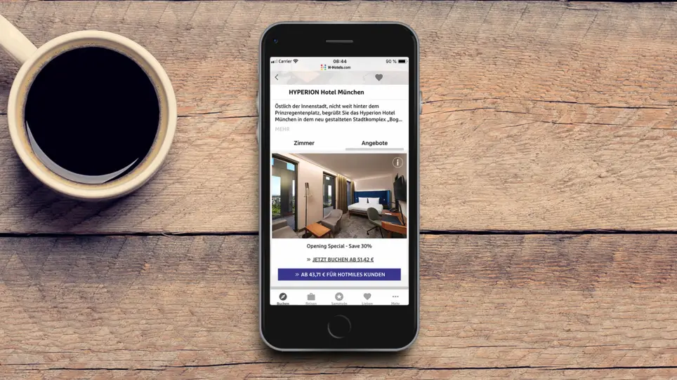 H-Hotels.com App - Angebote im Hotel