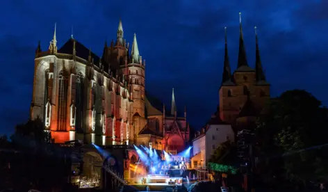 Veranstaltung bei den DomStufen-Festspiele in Erfurt