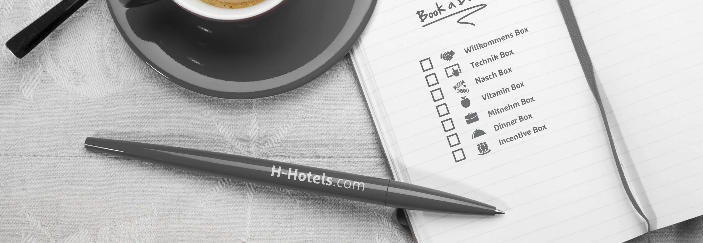 Optional add-ons - meetings with H-Hotels.com