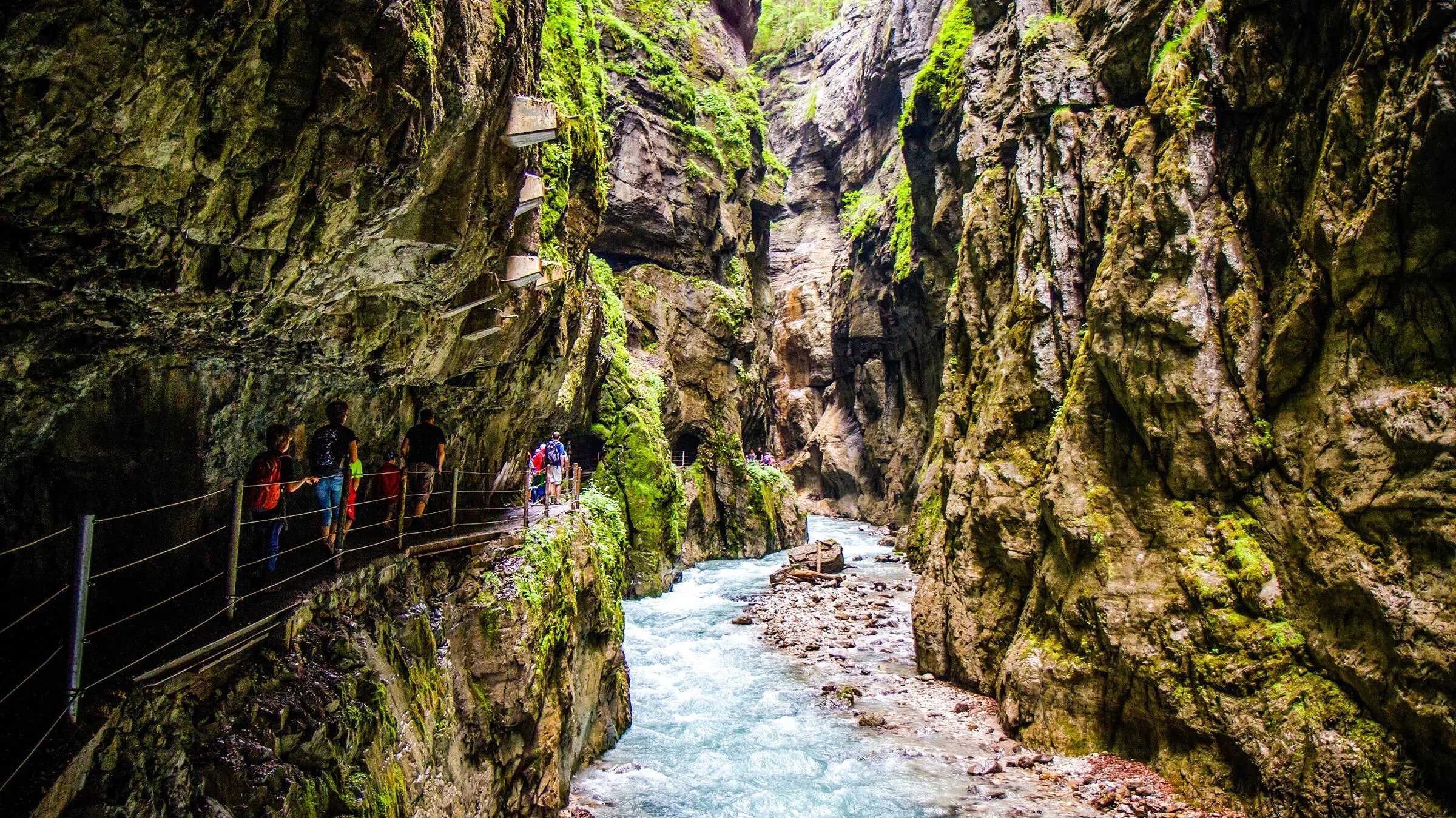 Gorge de la Partnach à Garmisch-Partenkirchen