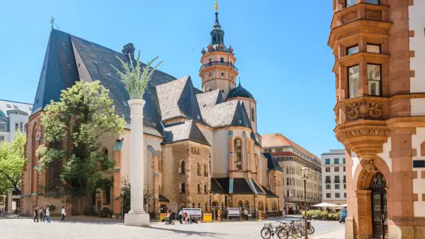 Nikolaikirche Church – The heart of the peaceful revolution of 1989 - H+ Hotel Leipzig