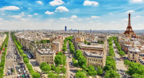 Blick über Paris - Städtereise nach Paris mit H-Hotels.com - Offizielle Webseite