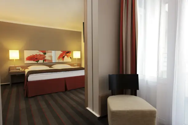 Rooms at the H4 Hotel Frankfurt Messe