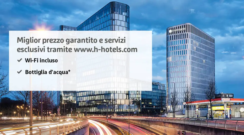 Miglior prezzo garantito e servizi esclusivi tramite h-hotels.com - Sito web ufficiale