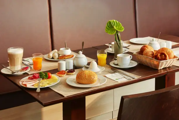 Breakfast at the H+ Hotel München