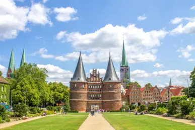 Holsten Gate in Lübeck - City breaks with H-Hotels.com - Official website